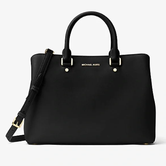 Michael Kors Savana Large Saffiano Leather Satchel. - Picture 2 of 8